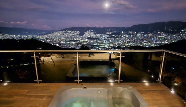 increíble vista de Medellín