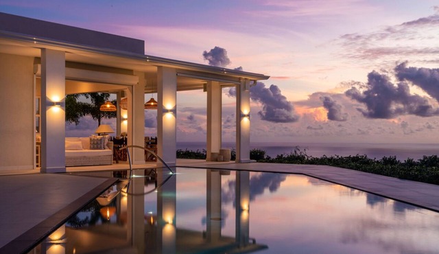 Incredible views of sea from the pool - Cool Breeze (3 bed)