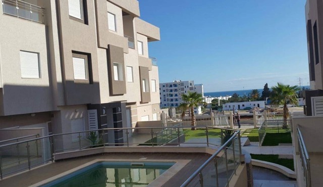 Independent triplex with shared swimming pool @ Residence Tilel