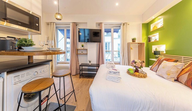 Intimate studio - 1BR/2P - Sentier