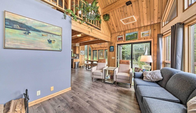 Inviting Cornville Home w/Deck on 10 Acres!