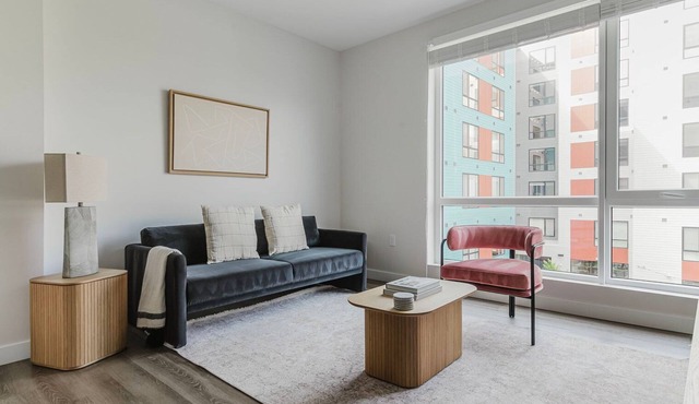 Inviting Revere 1BR w/Gym, EV Charging, Pool, W/D, by Blueground
