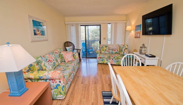 Island Beach Racquet Club 105B, Oceanside Condo in Atlantic Beach, NC!