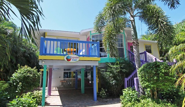 It's A Colorful Cupcake World On Captiva Island
