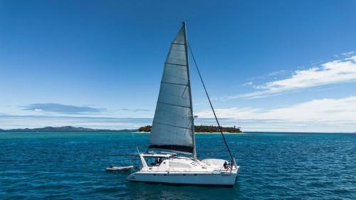 Itusca catamaran charter