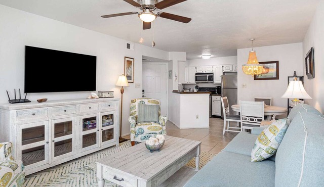 Jackie - Tranquil 1BR Condo · Walk to Beach