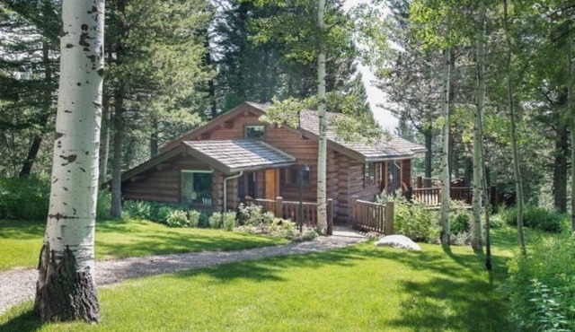 Jackson Hole Cabin on 4+ wooded acres in Wilson, WY