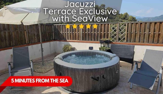 Jacuzzi, Sea View, Two Large Exclusive Terraces