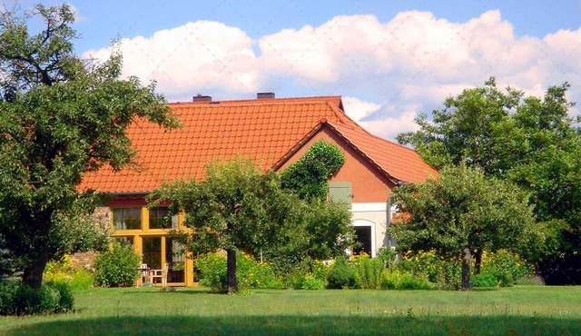 JANISCHs Fewo im Spreewald, Terrasse, großer Garten und Blick inklusive