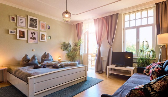 ★ Jugendstil Flat with 2 bedroom in the ❤ of Erfurt ★