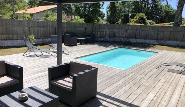 July.august villa rental andernos les bains