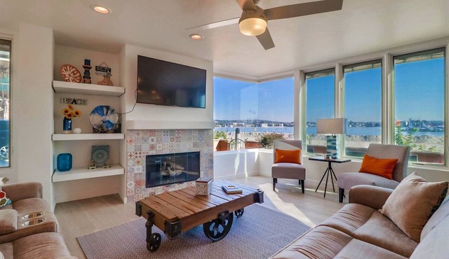 July Getaway | Stay Waterfront on Mission Bay, Just Steps from the Ocean