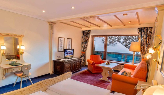 Junior suite with balcony - Hotel Kristberg