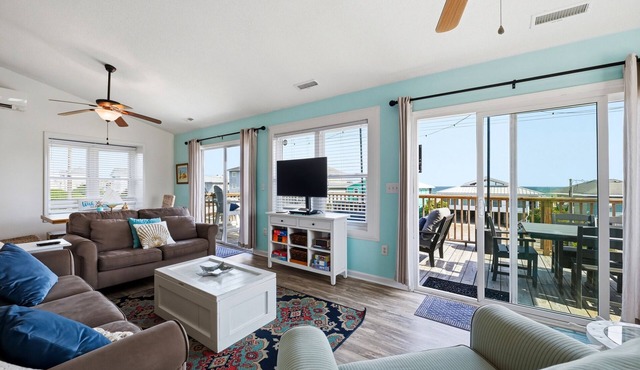 Just updated - Private Beach Access - Ocean View - Fire pit and Media Room