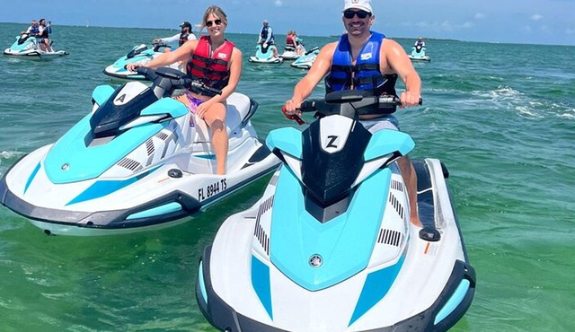 Key West Group Guided Jet Ski Tour