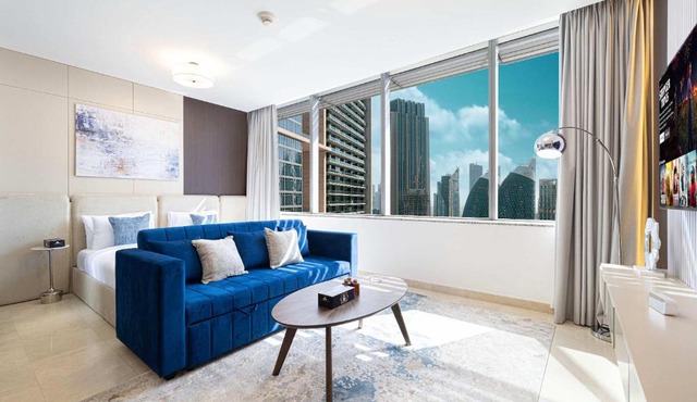 King Bed & Modern Comfort Studio in DIFC Downtown