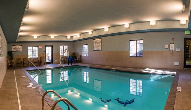 King Studio. Free Breakfast. Indoor Pool. Gym.