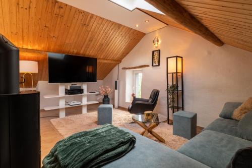 Kleines Eifel Backhaus mit Sauna