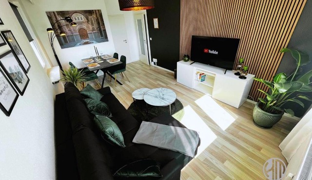KMHosting Luxe 2 Schlafzimmer Kingsize Chemnitz-Zentrum
