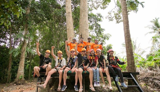 Koh Samui: Jungle Xtreme Zipline Experience