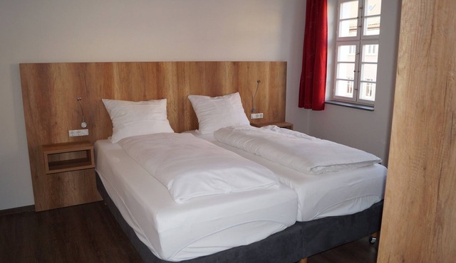 Komfortable Ferienwohnung mit Balkon und voll ausgestatteten Küche