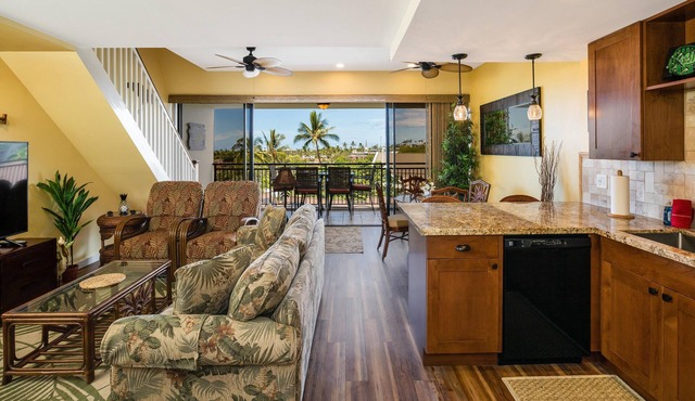 Kona Alii 711 - Oceanfront Kona Penthouse w/AC | Walk to Town