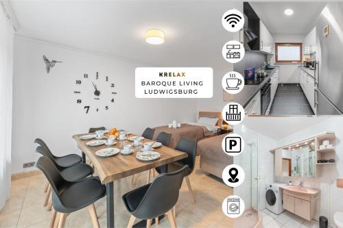 KRelax Baroque Living - 4 Bedrooms - 8 Guests - Balcony - Parking - Smart TV - Near Train Station and Highway