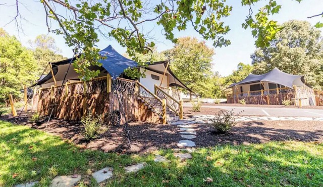 KWANGO, a Luxury Canvas Cabin Experience, at Karoo Smith Mountain Lake