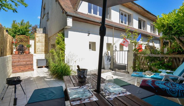 L'Escapade de Creully - Appt 2p avec grande terrasse