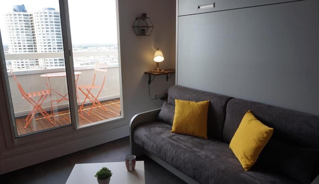 L'Horizon, studio tout confort, vue panoramique