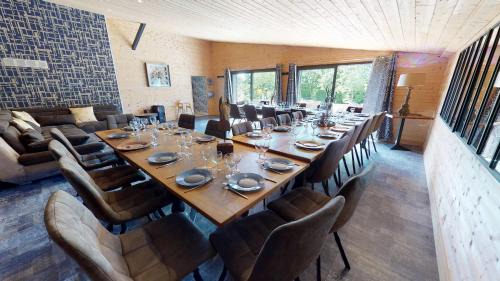 La Clef Decamp Cornillières Maisonnettes 35 pers jacuzzi, jeux