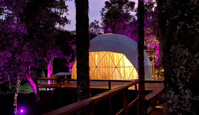 La Cupula, Under the Enchantment of a Geodesic Dome, Glamping