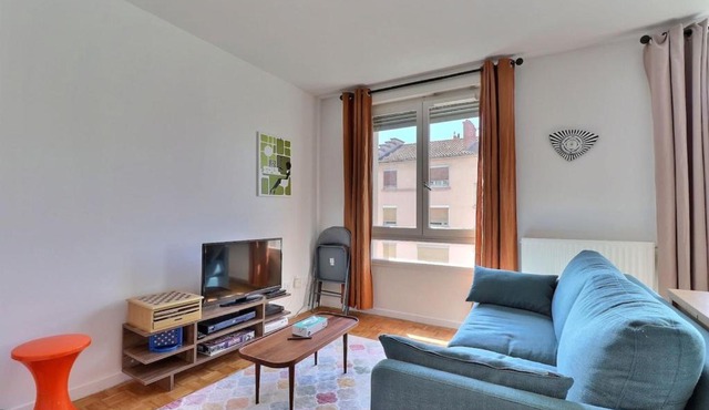 La Douce Parenthèse - Studio with garage - Lyon 4th
