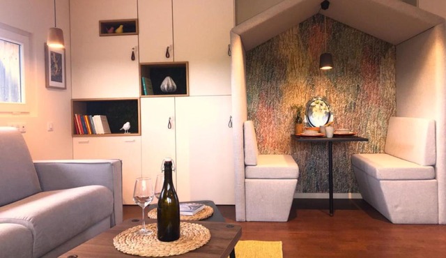 LA MAISON DES BOIS D'OCRE - Gîte Appart Design - Clim Pkg Wifi Jardin à 10mn de Dijon