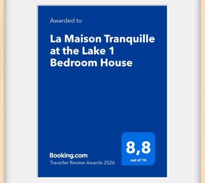 La Maison Tranquille at the Lake 1 Bedroom House