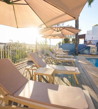 La villa des corsaires, vue panoramique sur Rabat