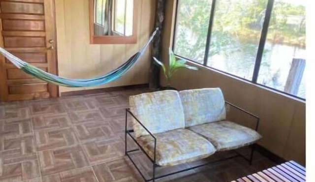 Lagoonfront 1BR Oasis Unit B – Gated, Private, 10 Min from Belize Airport & City
