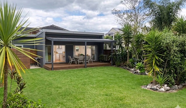 Laid-Back Kiwi Bach Steps from the Beach