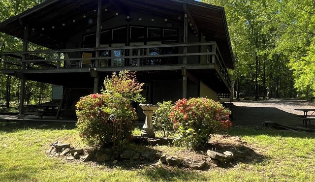 Lake front home