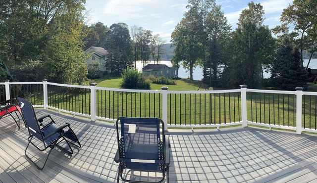 Lake Front Home.