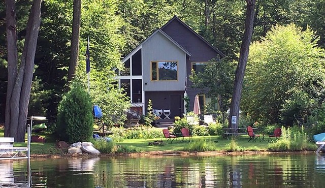 Lake Front Home with Stunning Views