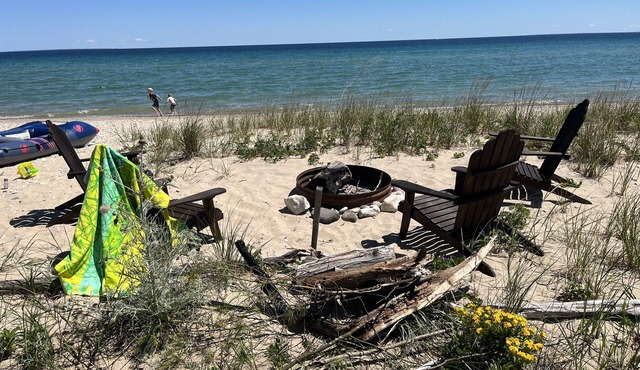 Lake Michigan/Beaver Island with incredible private beach