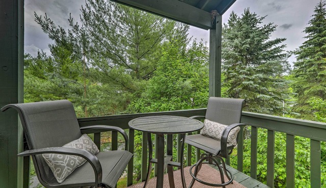 Lake Placid Gem w/Patio & Views < 1 Mi to Beach!