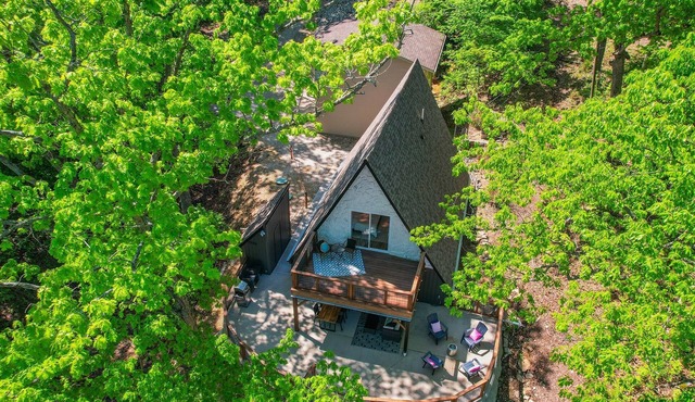 Lakefront A-Frame | Dock, Kayaks & Game Room