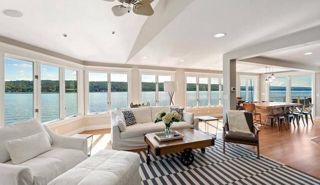 Lakefront Estate | Pool, Hot Tub, Game Barn | Sleeps 16+