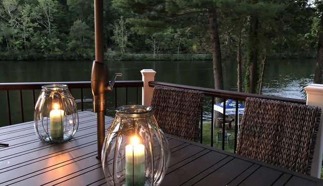 Lakefront home with great outdoor space