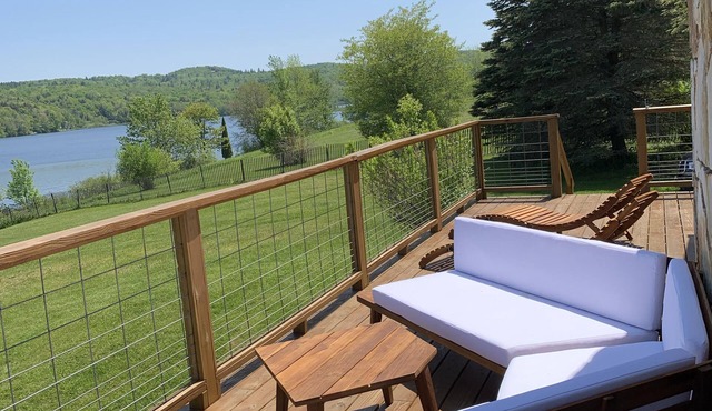 Lakefront House with Stunning Views and Great Room