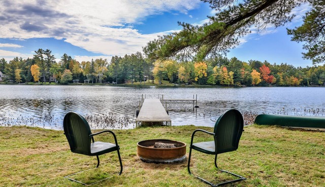 Lakefront Kozy Cabin - Private Dock - Kayaks - Dog Friendly - Near Minocqua
