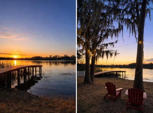 Lakefront Retreat Near Tampa Dock Kayaks Firepit