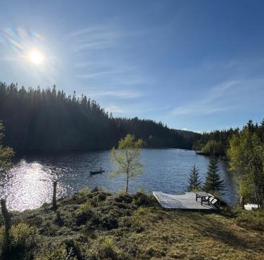 Lakeside cabin